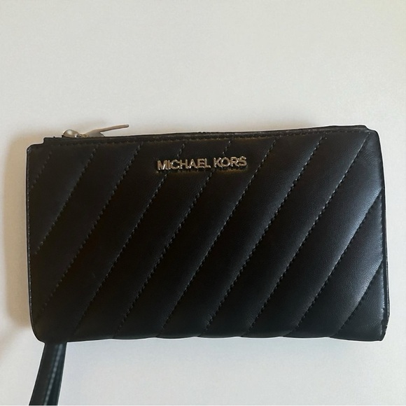 Michael Kors Quilted Wristlet - Picture 3 of 5